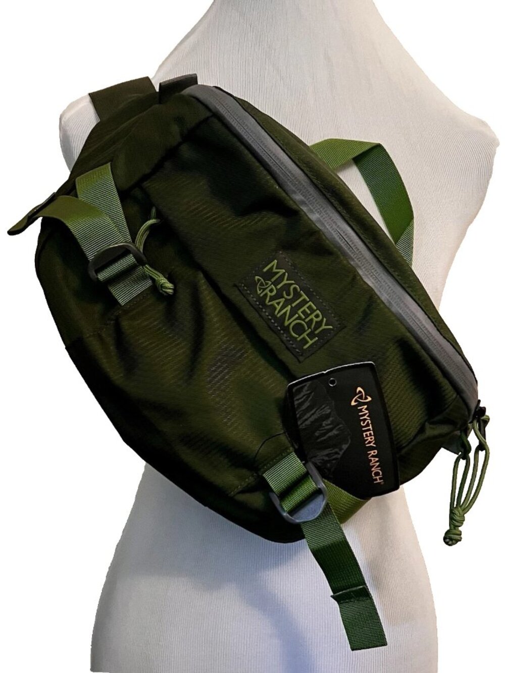 NEW Mystery Ranch Nylon Hip Monkey / Crossbody Bag - Evergreen * Discontinued